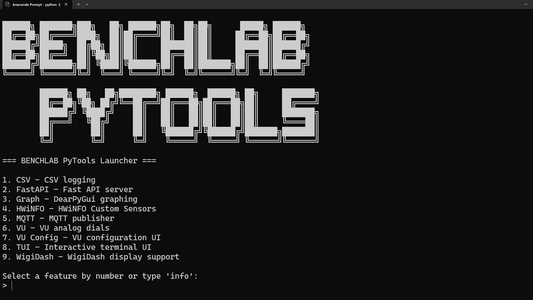 Introducing BENCHLAB PyTools, a Python toolkit for BENCHLAB