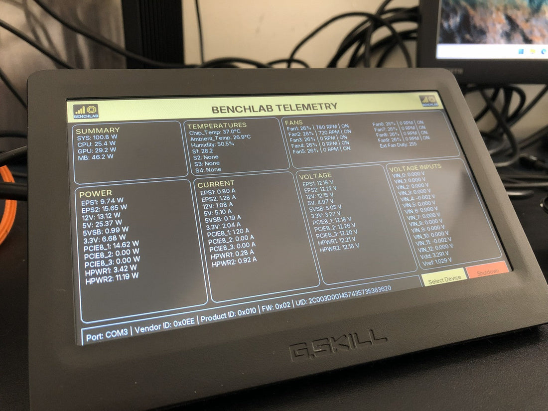 WigiDash Support Added to BENCHLAB PyTools