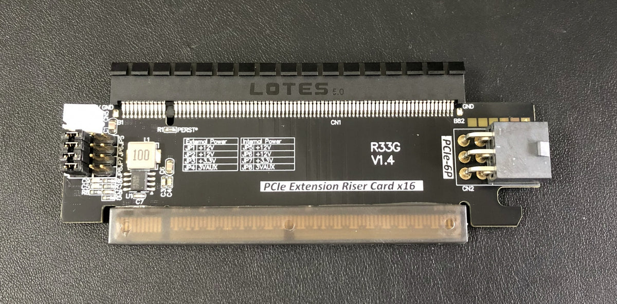 ADT-Link R33G V1.4 PCI-E 5.0 Slot Power Measurement Adapter